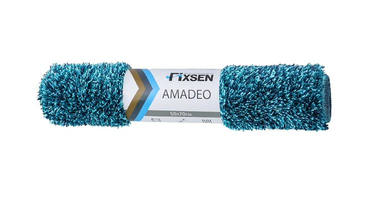 Коврик для ванной Fixsen Amadeo 50x70 см FX-3001C синий