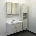 Тумба с раковиной Comforty Никосия 80 00004138839 дуб белый