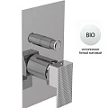 Смеситель встраиваемый для душа Cezares PRIZMA-VDIM-BIO белый матовый