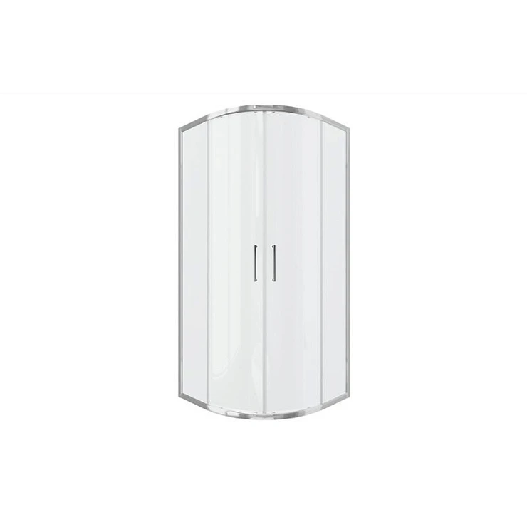 Душевой уголок Bravat Drop 90x90см BS090.1200A профиль хром, стекло прозрачное
