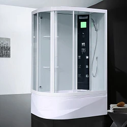 Душевая кабина Orans 130х90см SR-86155 R профиль белый