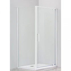 Душевой уголок Cezares Relax 90x90см RELAX-AA-1-90-C-Bi-IV профиль белый, стекло прозрачное