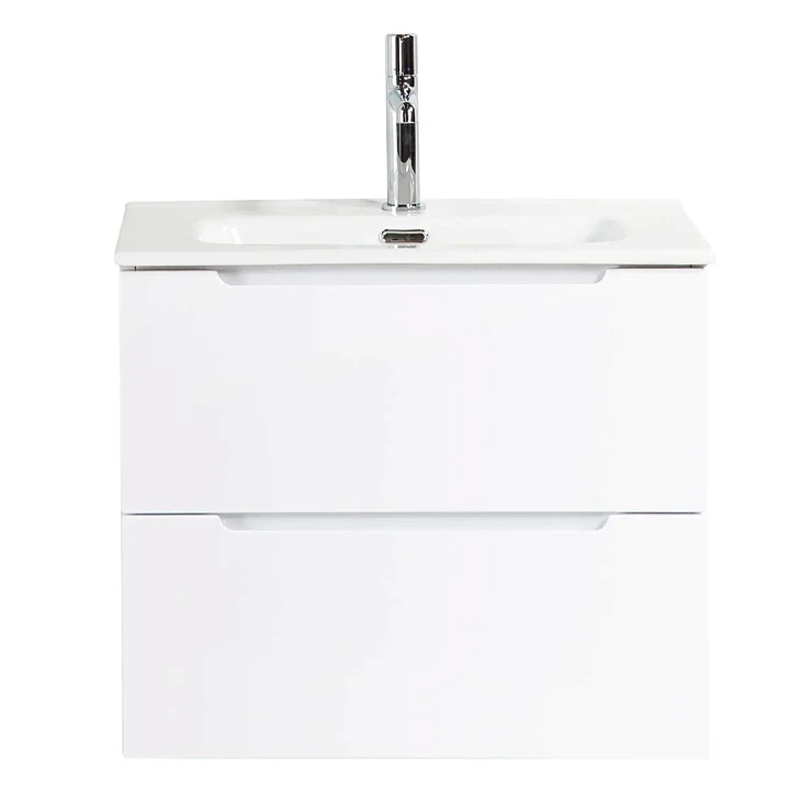 Тумба под раковину BelBagno Etna 50 ETNA39-500/390-2C-SO-BL-P белая глянцевая