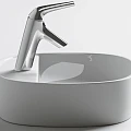 Раковина накладная Ceramica Nova Element CN6036 белая глянцевая