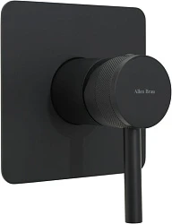 Смеситель встраиваемый для душа Allen Brau Priority X1 5.31012-31 черный матовый