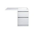 Тумба под раковину Style Line Даллас 115 СС-00000515 белая глянцевая