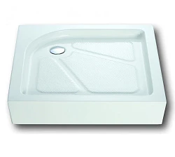 Душевой поддон Bravat Type-S2 90x90см P19 белый