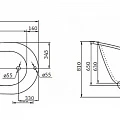 Акриловая ванна BelBagno 170x76x81 BB06-170 белая глянцевая