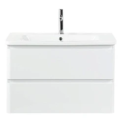 Тумба под раковину BelBagno Albano 80 ALBANO-800-2C-SO-BL белая глянцевая