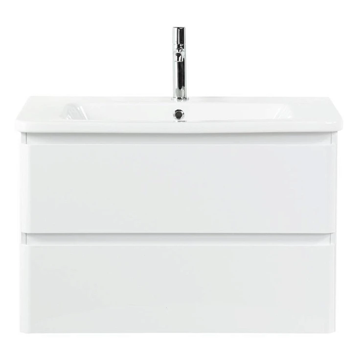 Тумба под раковину BelBagno Albano 80 ALBANO-800-2C-SO-BL белая глянцевая