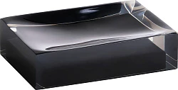 Мыльница Bemeta Vista 120108196-100 черная глянец
