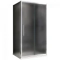 Душевой уголок ABBER Schwarzer Diamant 120х90см AG30120MH-S90M профиль хром, стекло матовое