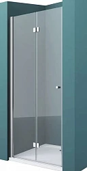 Душевая дверь в нишу BelBagno Albano 60см ALBANO-20/40-C-Cr профиль хром, стекло прозрачное