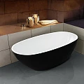 Акриловая ванна ESBANO Sophia 170x85 ESVASOPHB черная глянцевая