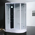 Душевая кабина Orans 130х90см SR-86155 AL профиль белый