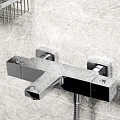 Термостатический смеситель Wasserkraft Alme 1511 Thermo для ванны с душем, хром