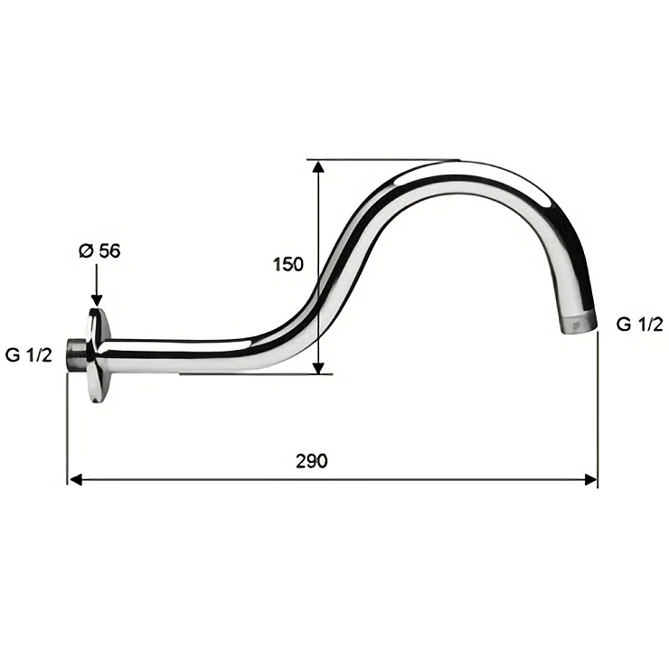 Кронштейн Remer RR342S хром