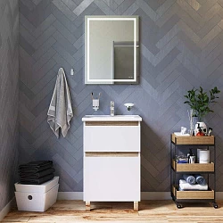 Мебель для ванной комнаты, зона красоты AM.PM X-Joy BK85GK Белый; Серебристый; Хром