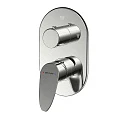Смеситель встраиваемый для душа Bravat Drop P69190C-2-RUS хром