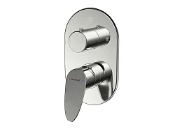 Смеситель встраиваемый для душа Bravat Drop P69190C-2-RUS хром