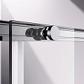 Душевая дверь в нишу Vincea Slim-N 130 см, VDS-4SN130CL профиль хром, стекло прозрачное