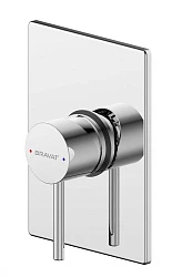 Смеситель встраиваемый для душа Bravat Arc PB86061C-A-ENG хром