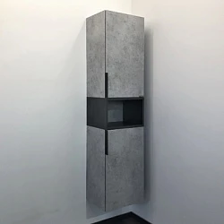 Шкаф-пенал Comforty Франкфурт 40см 00006505CF бетон светлый