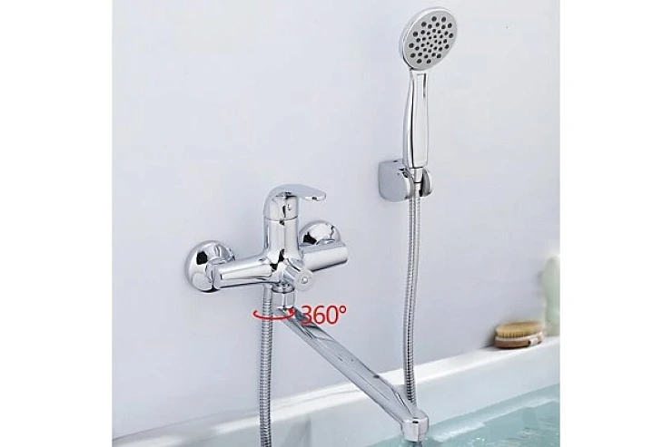 Смеситель для ванны с душем Gappo G2235 хром