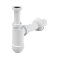 Сифон для раковины Alcaplast A43, DN=40 мм, c накидной гайкой 5/4"
