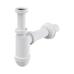 Сифон для раковины Alcaplast A43, DN=40 мм, c накидной гайкой 5/4"