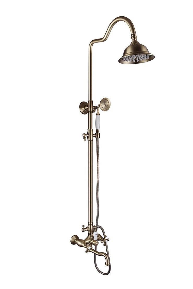 Душевая стойка Timo Nelson SX-1291/02 антик, бронза