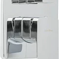 Смеситель встраиваемый для душа Allen Brau Infinity X2 5.21014-00 хром