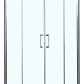 Душевой уголок Azario Greenwood 90х90см AZ-NNE1142 900 профиль хром, стекло прозрачное