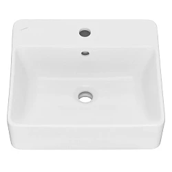 Раковина накладная AQUATON Geometry WQ8A37000000004 45х40 см, белая глянцевая
