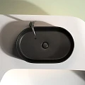 Раковина накладная Ceramica nova Element 600*380*122мм CN6048MB черная матовая