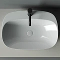 Раковина накладная Ceramica Nova Element CN5012 белая глянцевая