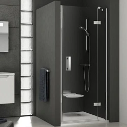 Душевая дверь в нишу Ravak SmartLine SMSD2 Type B (0SL7BA00Z1) (90 см) левая, стекло прозрачное