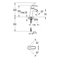 Смеситель для раковины Grohe Eurosmart 23324001 хром