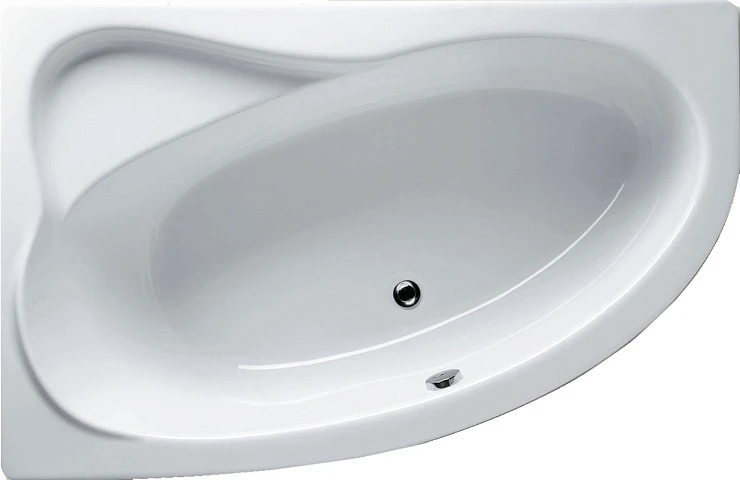 Акриловая ванна Riho Lyra 153x100 B021001005 правая, белая глянцевая