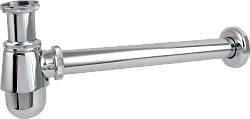 Сифон для биде Aquatek AQ6018CR бутылочный, хром