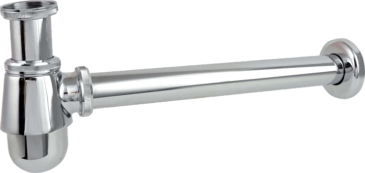 Сифон для биде Aquatek AQ6018CR бутылочный, хром