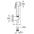 Гигиенический душ Grohe BauLoop 124895 со смесителем, хром