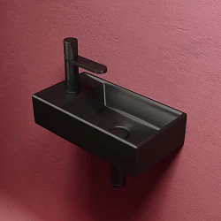 Раковина подвесная Ceramica Nova Element CN6051RMB черная матовая