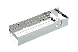 Полка Boheme Q 10965-CR с двумя крючками, хром