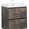 Тумба под раковину BelBagno Pietra Mini 50 PIETRA MINI-500-2C-SO-PT темное дерево
