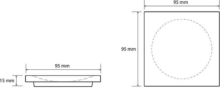 Мыльница Bemeta Gamma 145608310 черная матовая