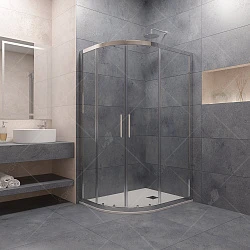 Душевой уголок RGW Passage PA-61 100х90см 41086190-11 профиль хром, стекло прозрачное