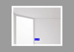 Зеркало BelBagno 100 SPC-GRT-1000-800-LED-TCH-RAD с подсветкой, bluetooth, термометром и радио