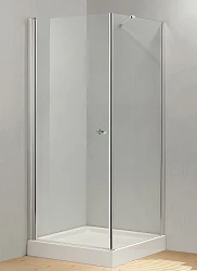 Душевой уголок Cezares Triumph 80x80см TRIUMPH-D-A-1-80-P-Cr-L профиль хром, стекло рифленое