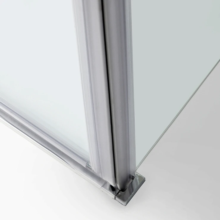 Душевой уголок Wasserkraft Aller 120x90см 10H07LWHITE профиль хром/белый, стекло прозрачное